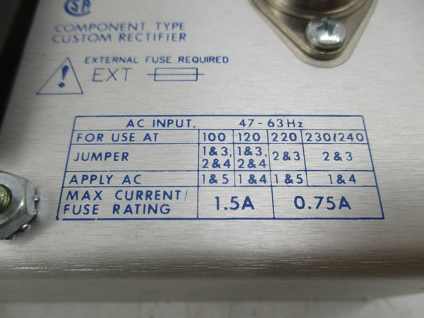 POWER ONE HBAA-40W-A 230/240V 0.75A NSMP