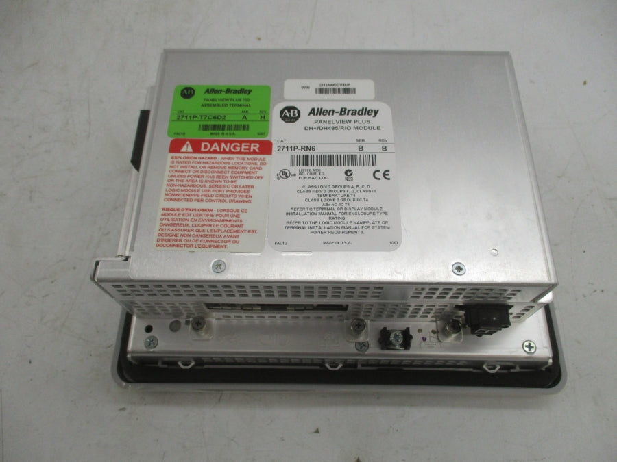 ALLEN BRADLEY 2711P-T7C6D2 SER. A REV. H NSMP