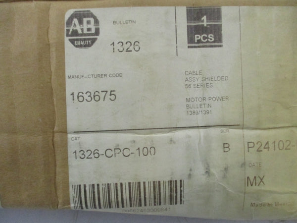 ALLEN BRADLEY 1326-CPC-100 SER. B NSMP