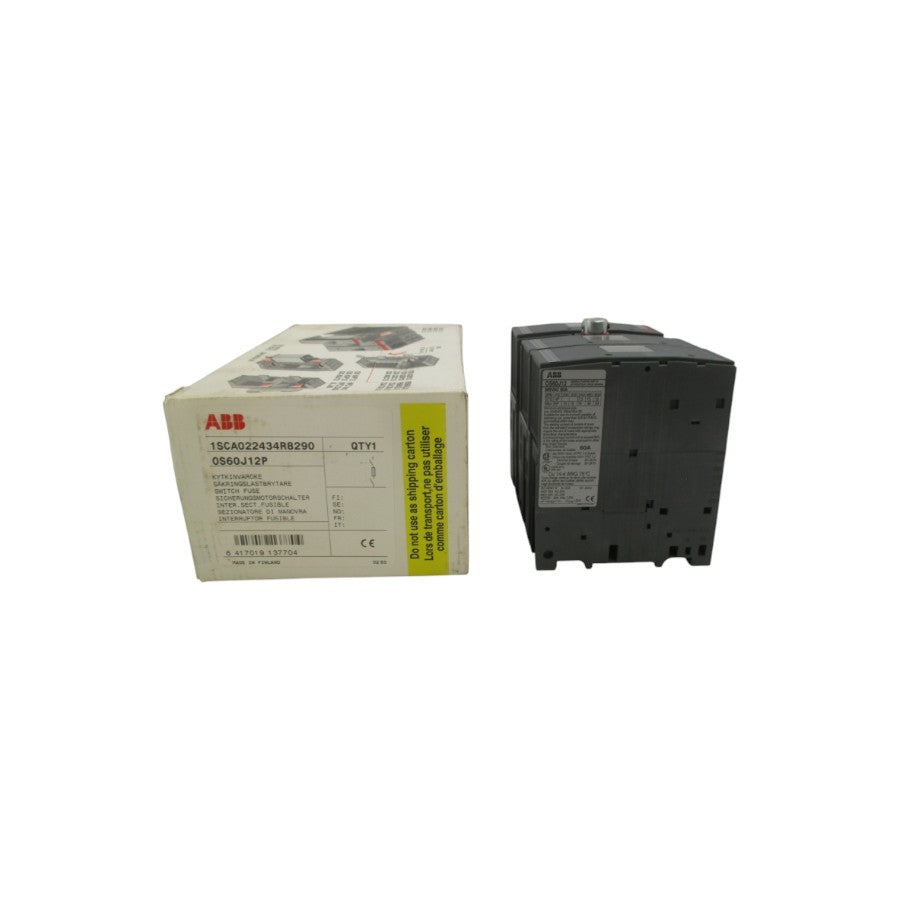 ABB OS60J12P 1SCA022434R8290 600VAC 60A (AS PICTURED) NSMP
