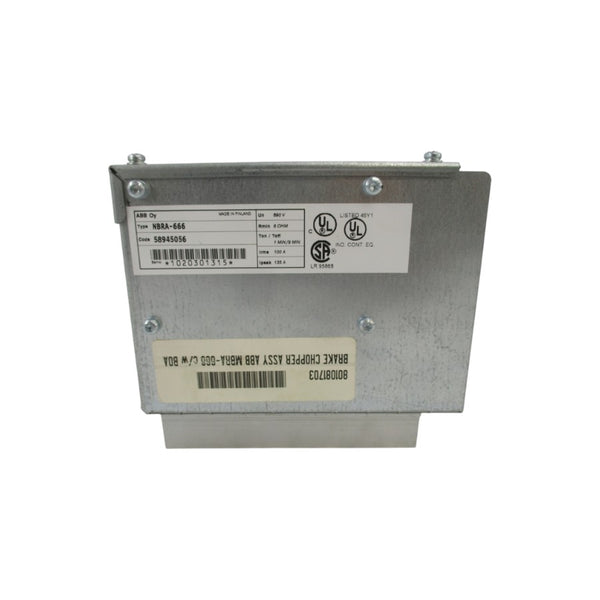 ABB NBRA-666 690V 100A UNMP