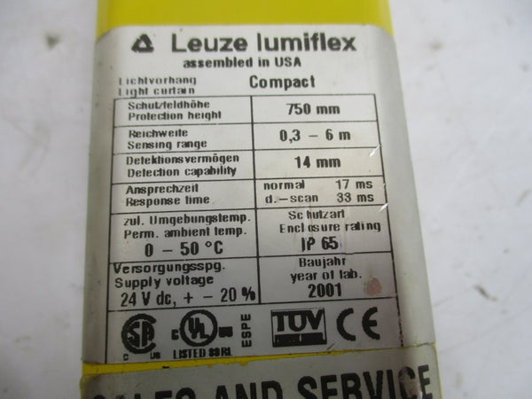LEUZE CR14-750BH 24VDC UNMP