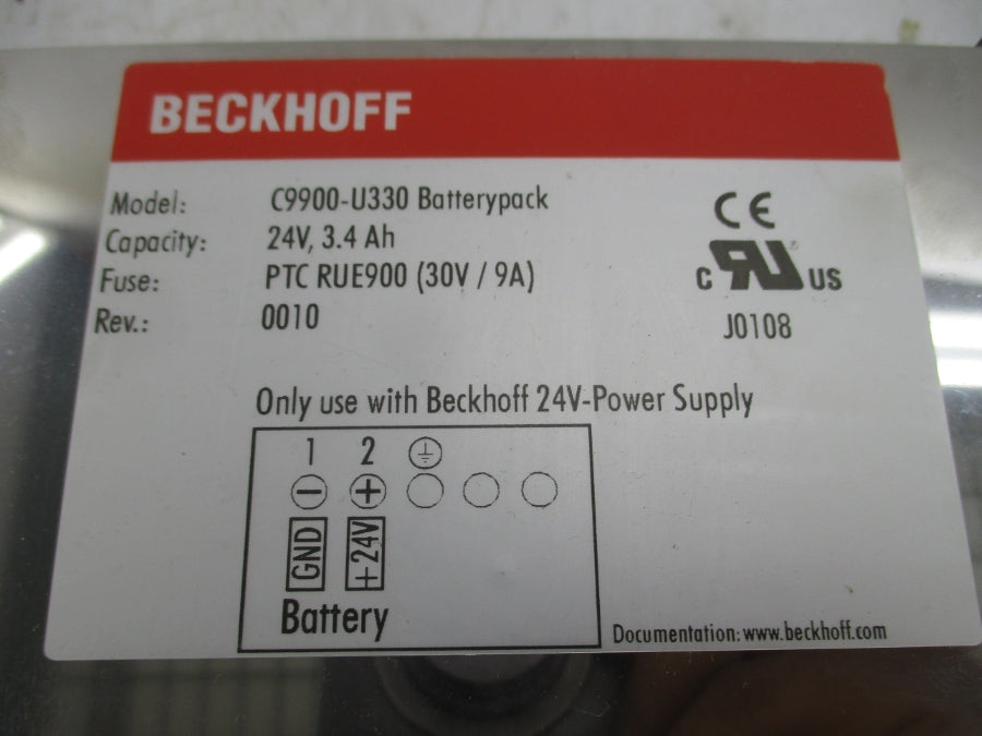 BECKHOFF C9900-U330 24V REV. 0010 NSNP