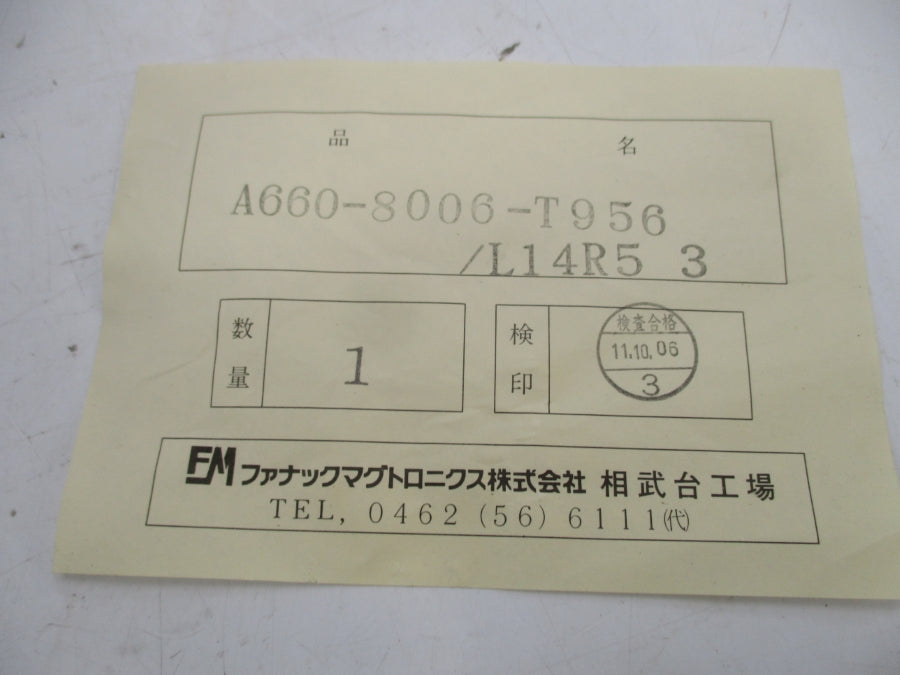 FANUC A660-8006-T956 NSNP