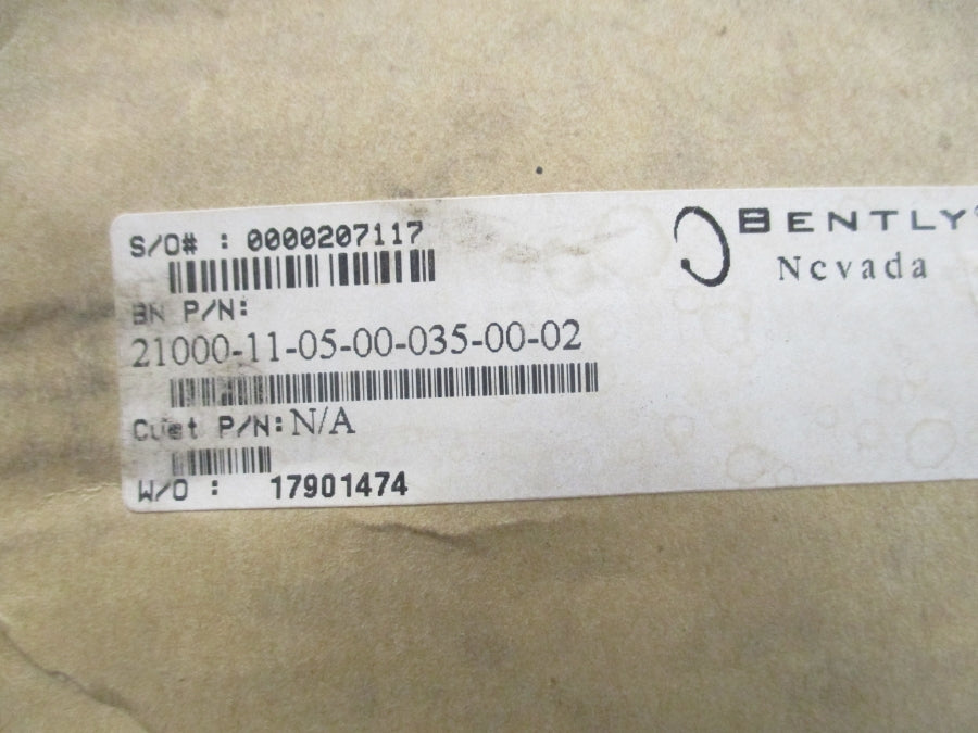 BENTLY NEVADA 21000-11-05-00-035-00-02 NSMP