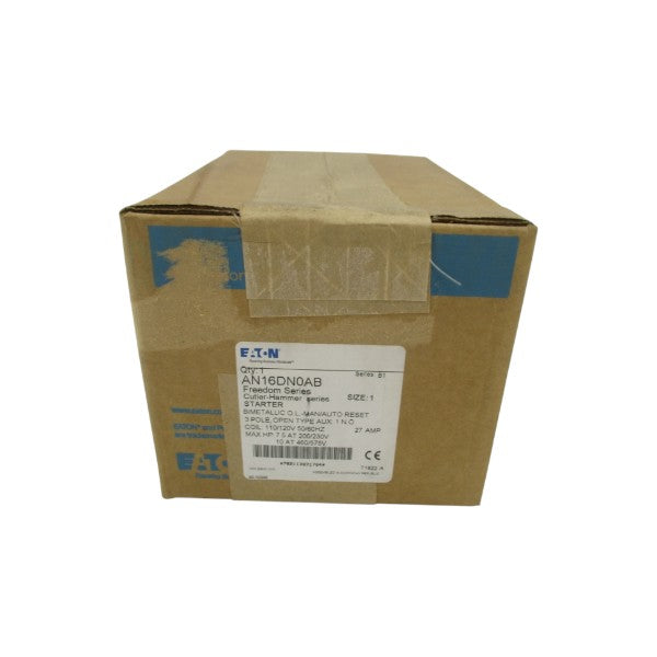 EATON AN16DN0AB SER. B1 110/120V 27A NSFS