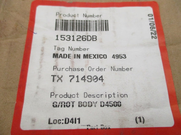 FLOWSERVE 153126DB NSMP