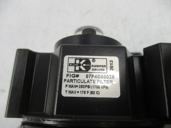 TYPE K 12F4C00012 07F4C00028 250PSI NSNP