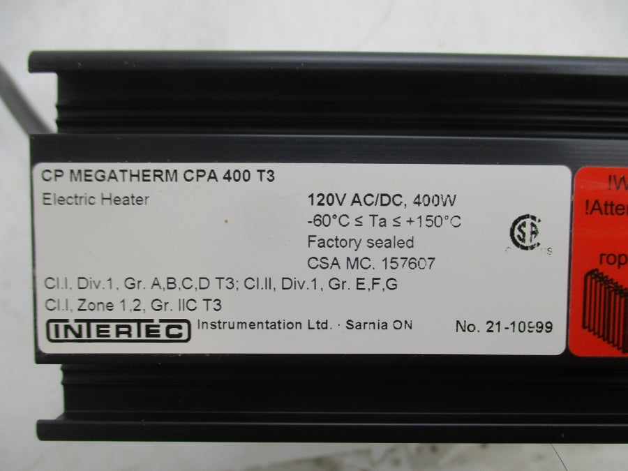 INTERTEC HDG3-P\0008 120V NSMP