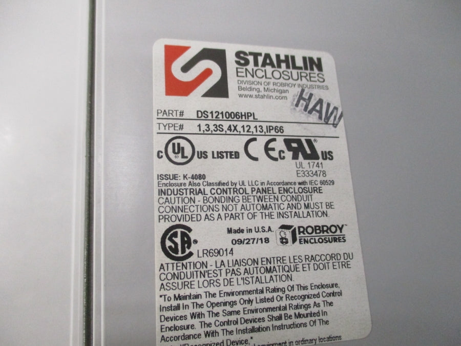 STAHLIN DS121006HPL NSNP