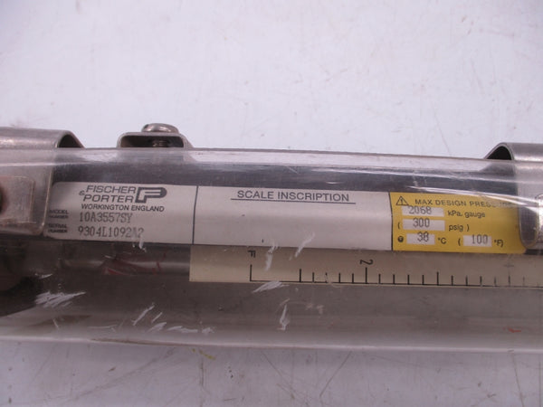 FISCHER & PORTER 10A3557SY 300PSI (AS PICTURED) UNMP