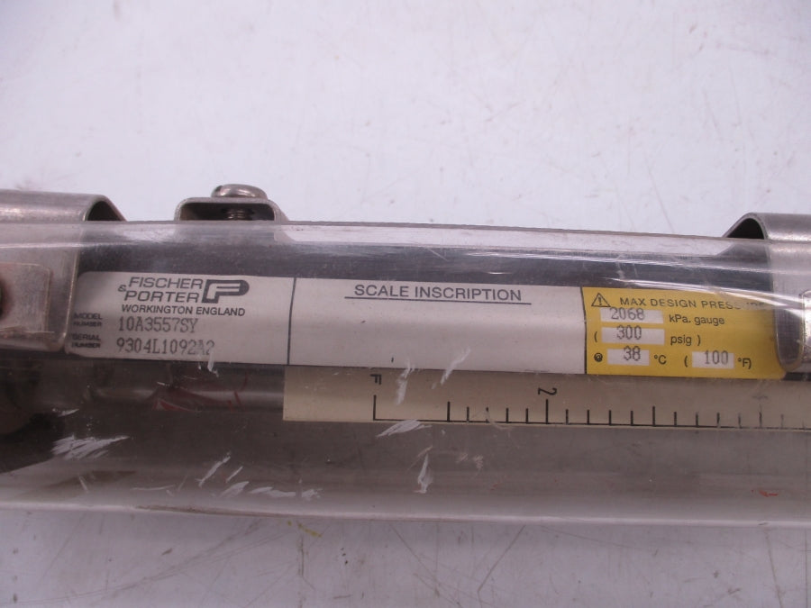 FISCHER & PORTER 10A3557SY 300PSI (AS PICTURED) UNMP