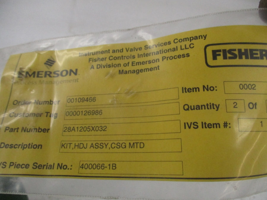 FISHER 28A1205X032 NSNP
