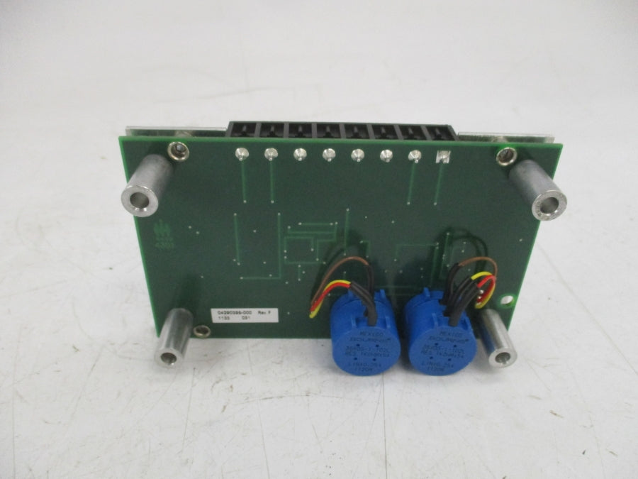 SCHAEVITZ SENSORS 04290398-000 REV. F NSMP