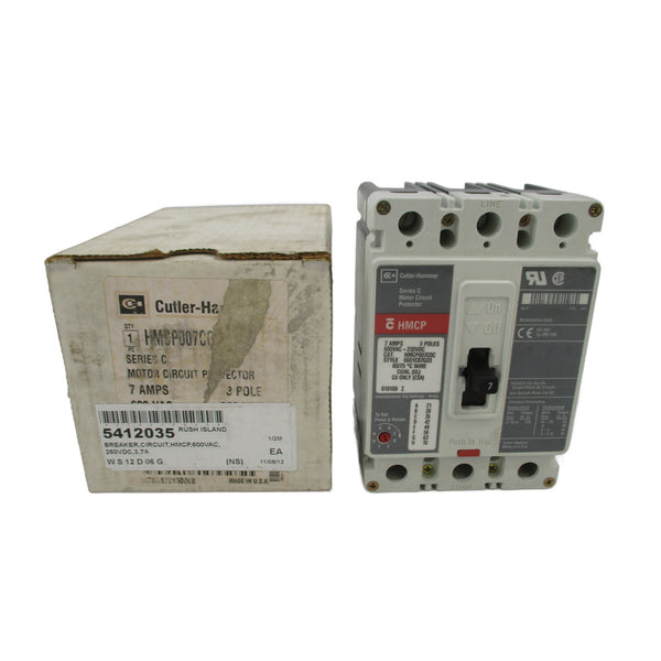 CUTLER HAMMER HMCP007COC 600VAC 7A NSMP