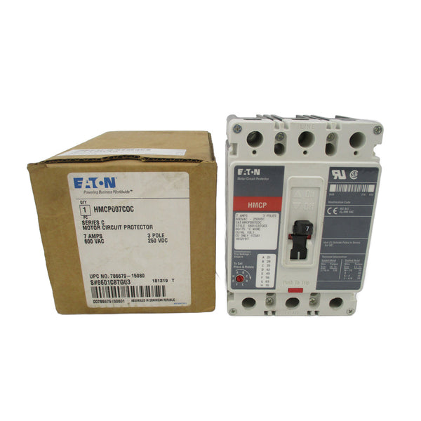 EATON HMCP007COC SER. C 600VAC 7A NSMP