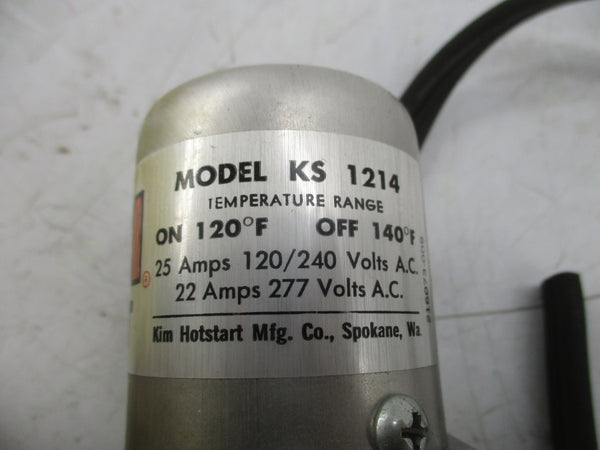 KIM-STAT KS1214 277VAC 22A 120/140F NSMP