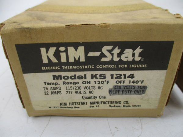 KIM-STAT KS1214 277VAC 22A 120/140F NSMP