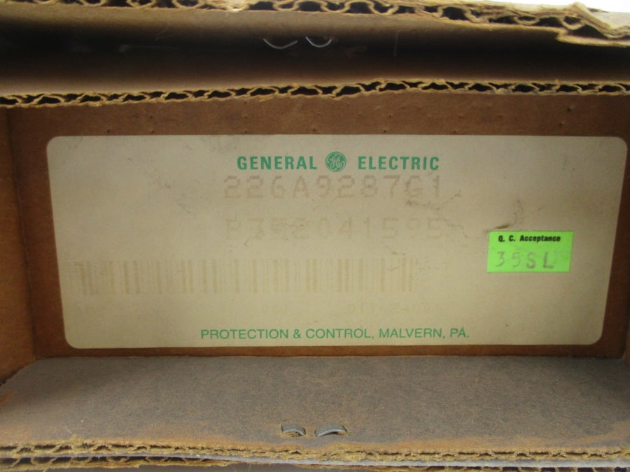GENERAL ELECTRIC 226A9287G1 NSMP