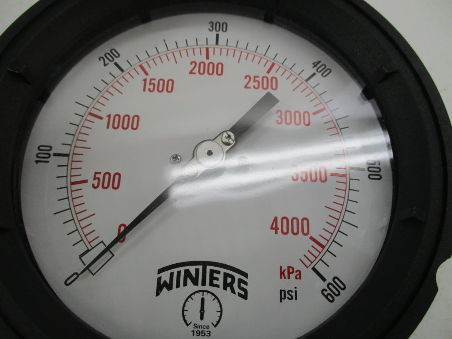 WINTERS PPC5069 0-600PSI 4.5" 1/2" NSMP