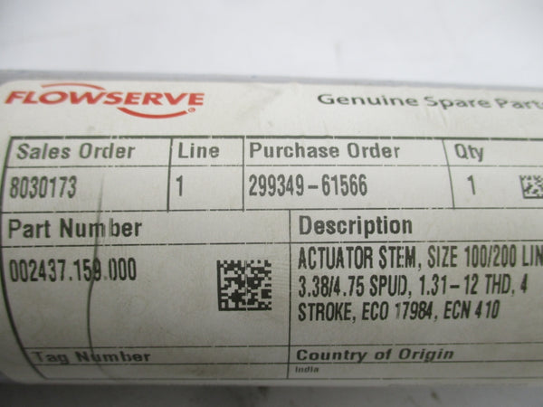 FLOWSERVE 002437.159.000 NSMP