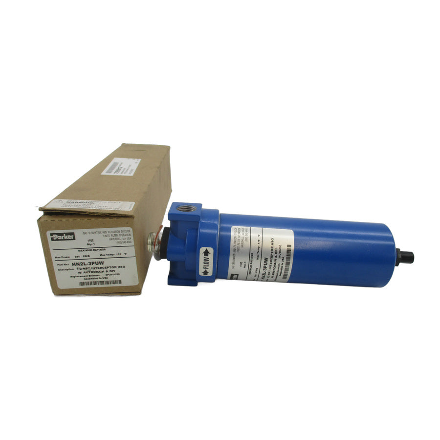 PARKER HN2L-3PUW 250PSI 1/2" NSMP