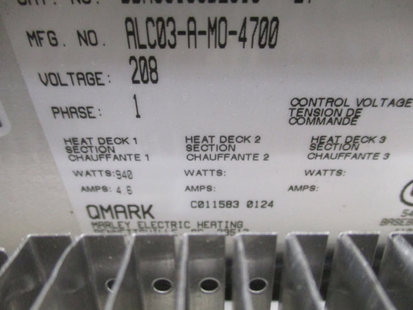 QMARK DBA05188B201S2T ALC03-A-MO-4700 208V 4.6A NSNP