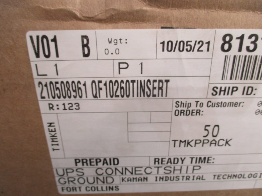 TIMKEN QF10260TINSERT NSMP