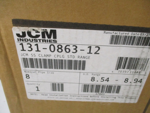 JCM 131-0863-12 8" NSMP