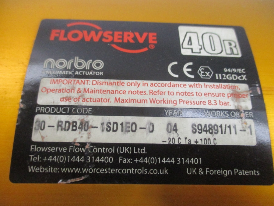 FLOWSERVE 30-RDB40-1SD1EO-D NSNP