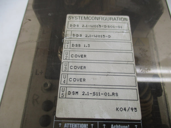 INDRAMAT DDS2.1-W015-DS01-01 (AS PICTURED) UNMP