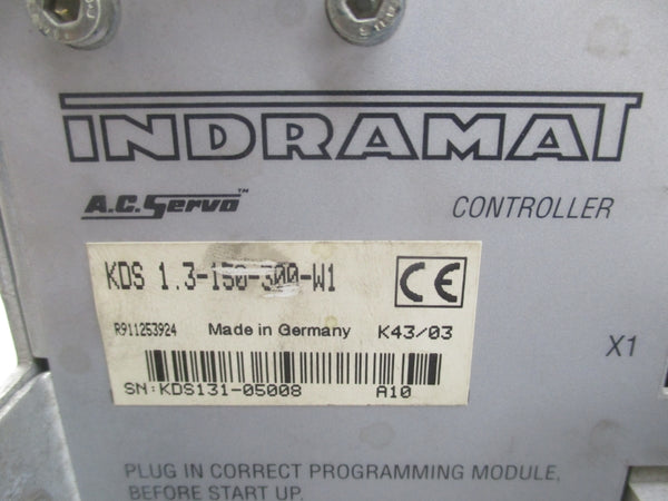 INDRAMAT KDS1.3-150-300-W1 R911253924 (AS PICTURED) UNMP