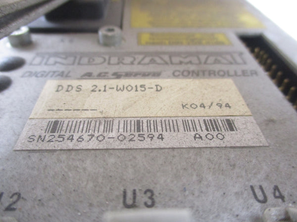 INDRAMAT DDS2.1-W015-D (AS PICTURED) UNMP