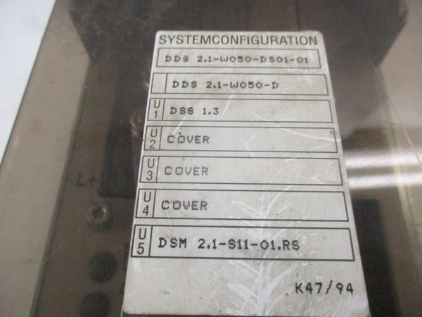 INDRAMAT DDS2.1-W050-DS01-01 UNMP