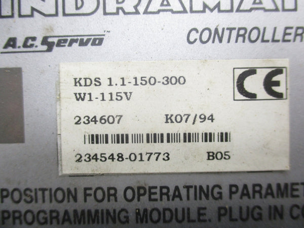 INDRAMAT KDS1.1-150-300 115V UNMP