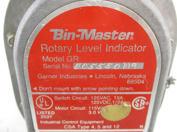 BIN MASTER GR 125VDC 1/2A UNMP