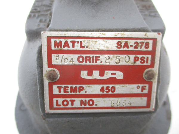 WRIGHT-AUSTIN SA-278 250PSI 5/64" NSNP
