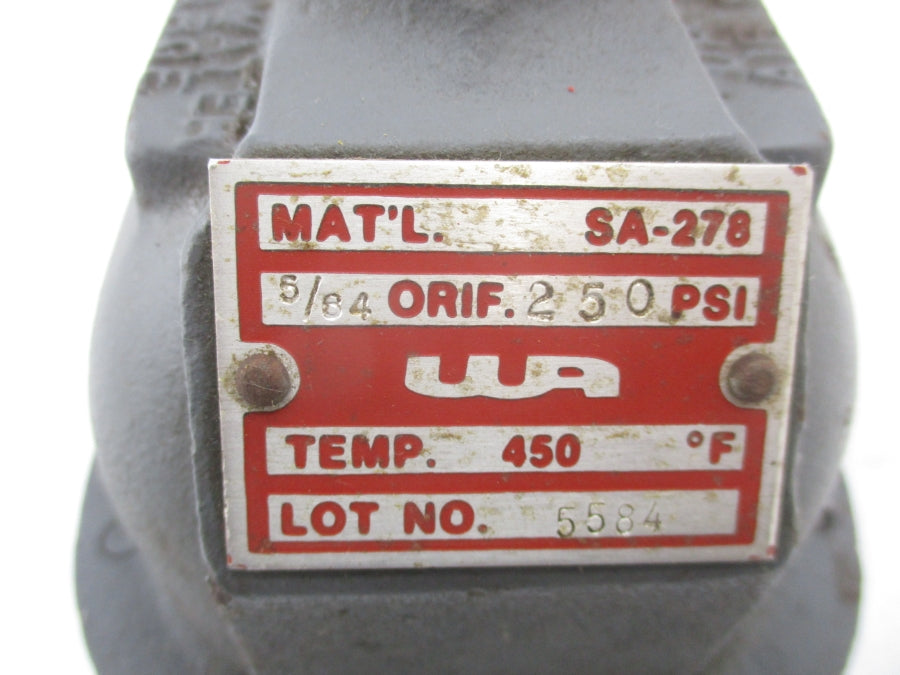 WRIGHT-AUSTIN SA-278 250PSI 5/64" NSNP