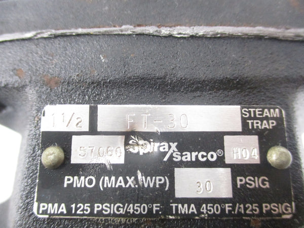 SPIRAX SARCO FT-30 30PSI 1-1/2" NSNP