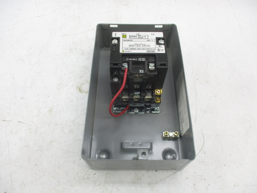 SQUARE D 8502SBG2V02S SER. A 110/120V NSMP