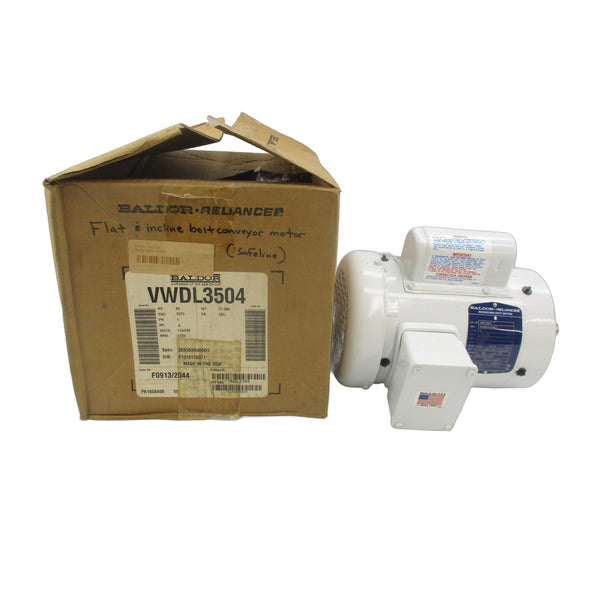 BALDOR VWDL3504 115/230V 7.4/3.7A NSMP
