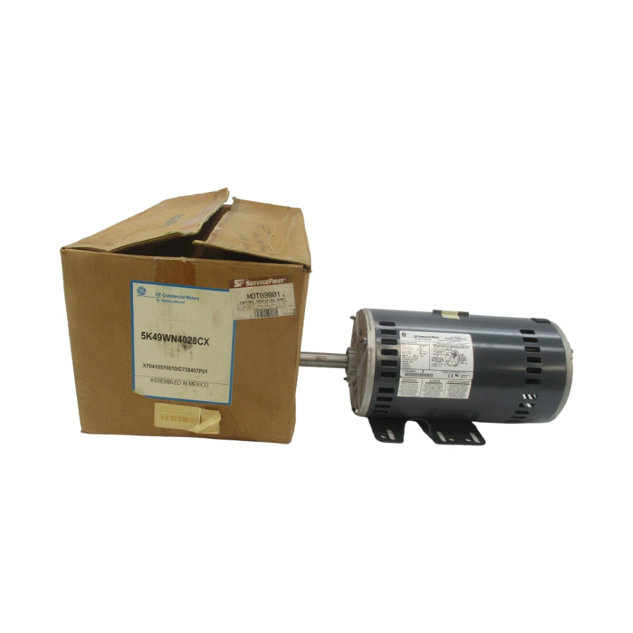 GENERAL ELECTRIC 5K49WN4028CX 208-230/460V 9.4-9.2/4.6A NSMP