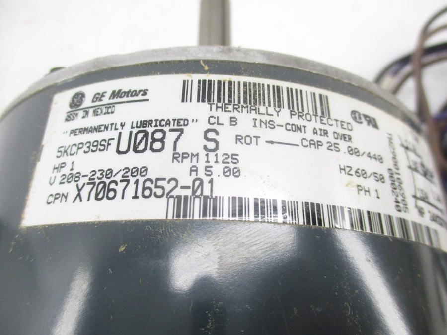 GENERAL ELECTRIC 5KCP39SFU087S 208-230/200V 5A NSMP