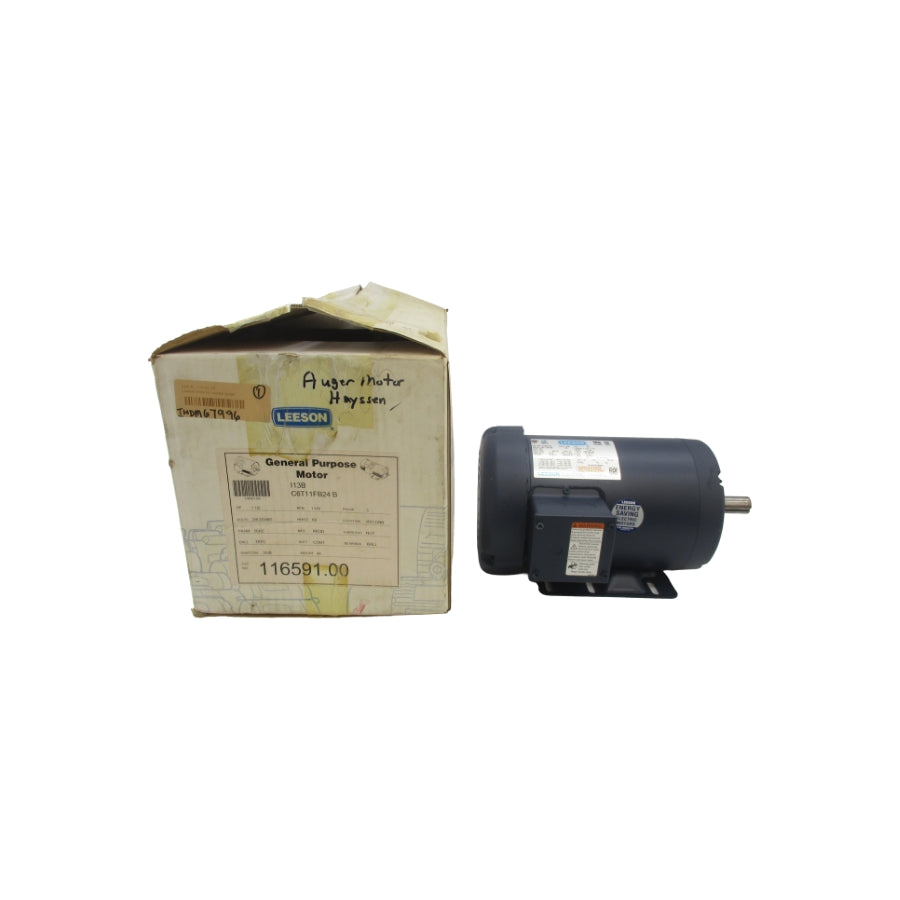 LEESON 116591.00 C6T11FB24B 208-230/460V 5.7/2.85A NSMP