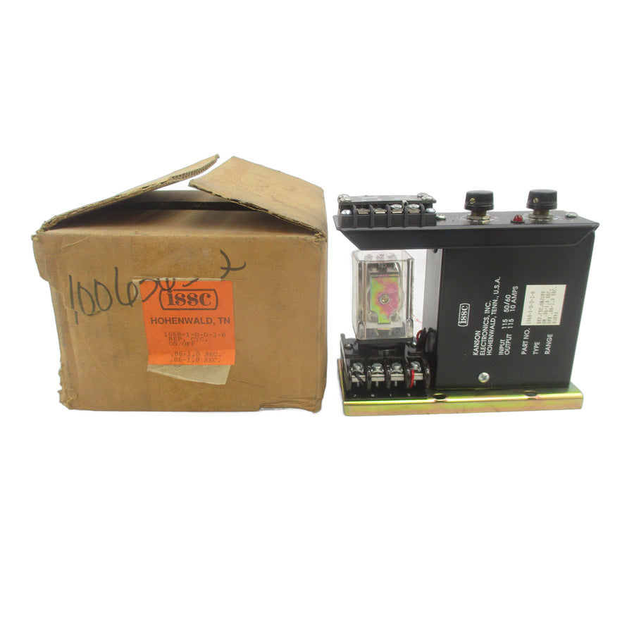 ISSC 1060-1-D-D-2-B 115V 10A 0.06-1.0SEC NSMP