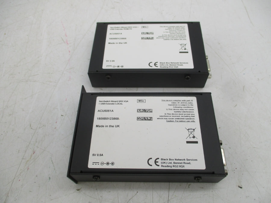 BLACK BOX ACU5051A 5V 2.5A NSMP