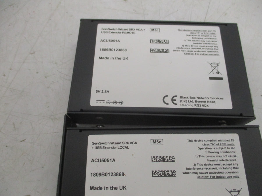 BLACK BOX ACU5051A 5V 2.5A NSMP