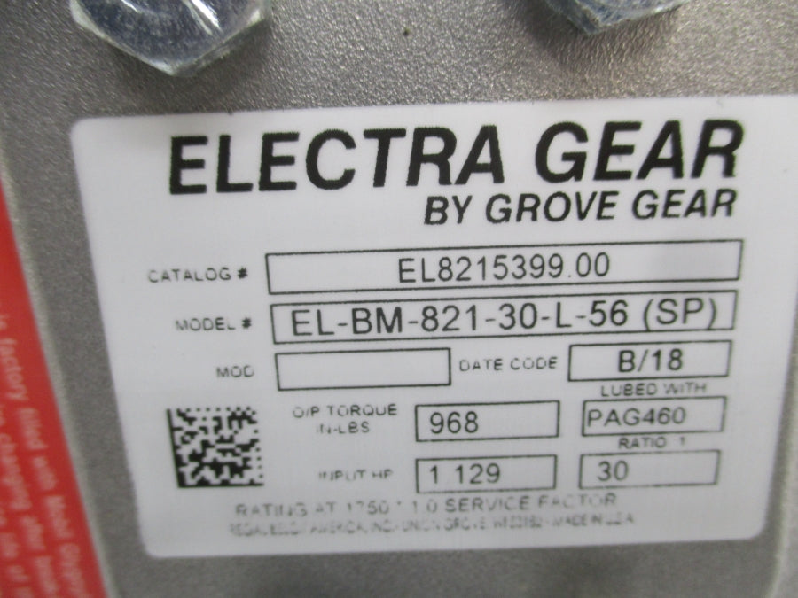 ELECTRA GEAR EL-BM-821-30-L-56(SP) EL8215399.00 NSMP