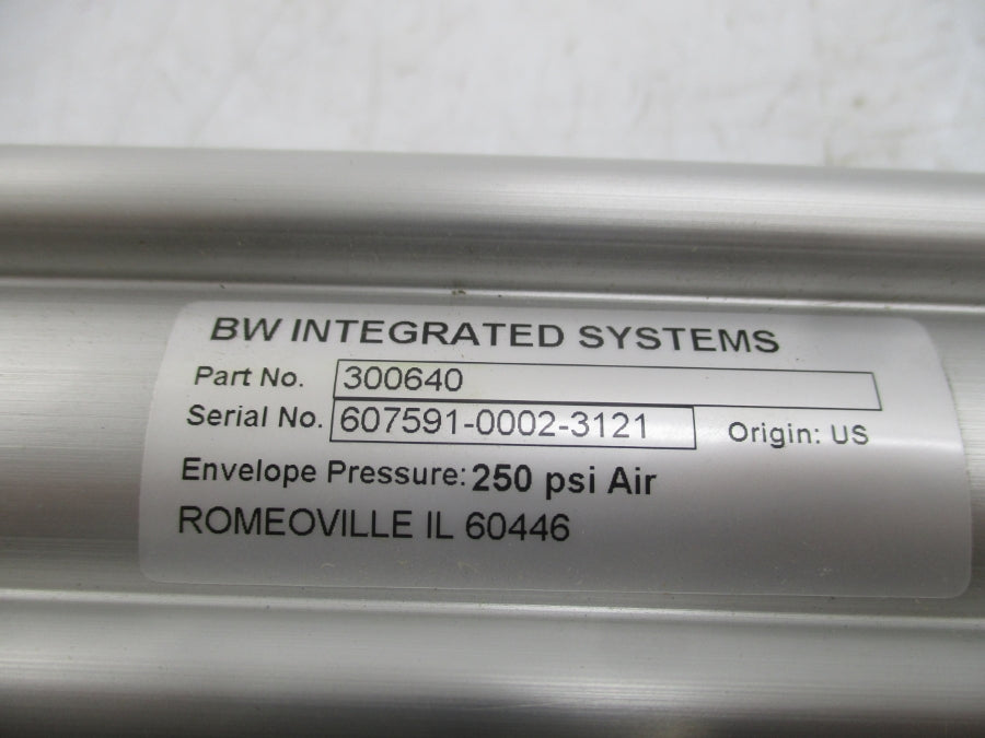 BW INTEGRATED SYSTEMS 300640 250PSI NSNP