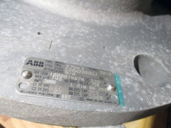 ABB BUSHING 230W2000UJ 2000A 750KV NSMP
